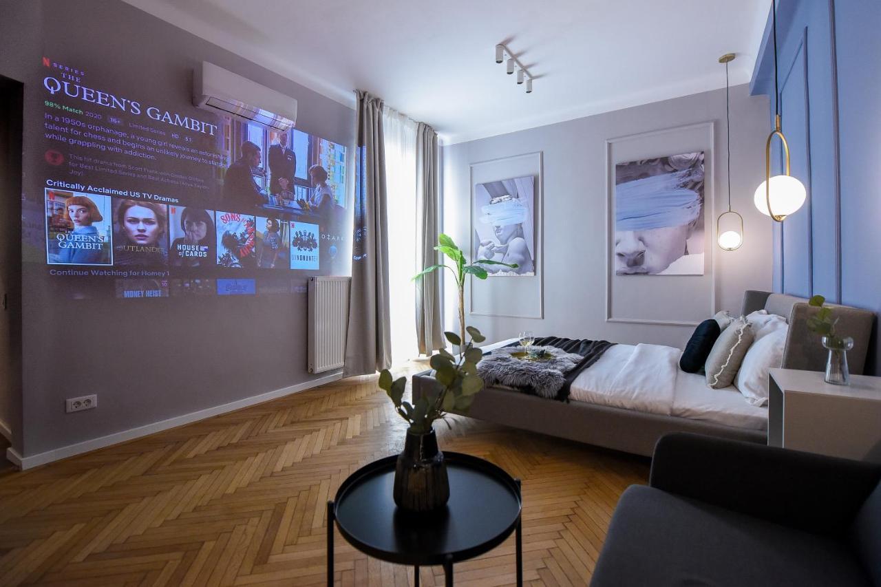 Modern Stay - Central Studios With Wall Projector Near Radisson 부쿠레슈티 외부 사진